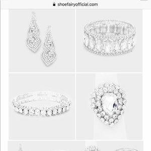 TheShoeFairy Scarlet competition jewelry set